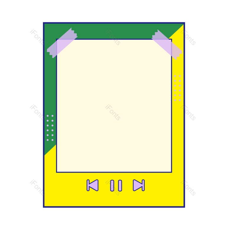 边框图片,卡通元素,对话框PNG,手绘边框免抠素材